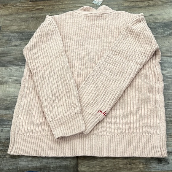 Peace Love World Cardigan Sweater Size XXS Light Blush Pink - Picture 4 of 8